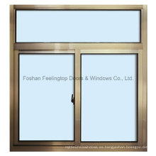 Muchos estilos de ventana corredera de aluminio Builtin Multi puntos de bloqueo (FT-W80)